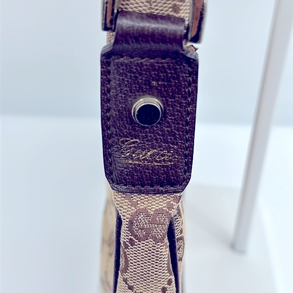 Authentic GUCCI Abbey GG Monogram Hobo- Tan - Picture 7 of 17